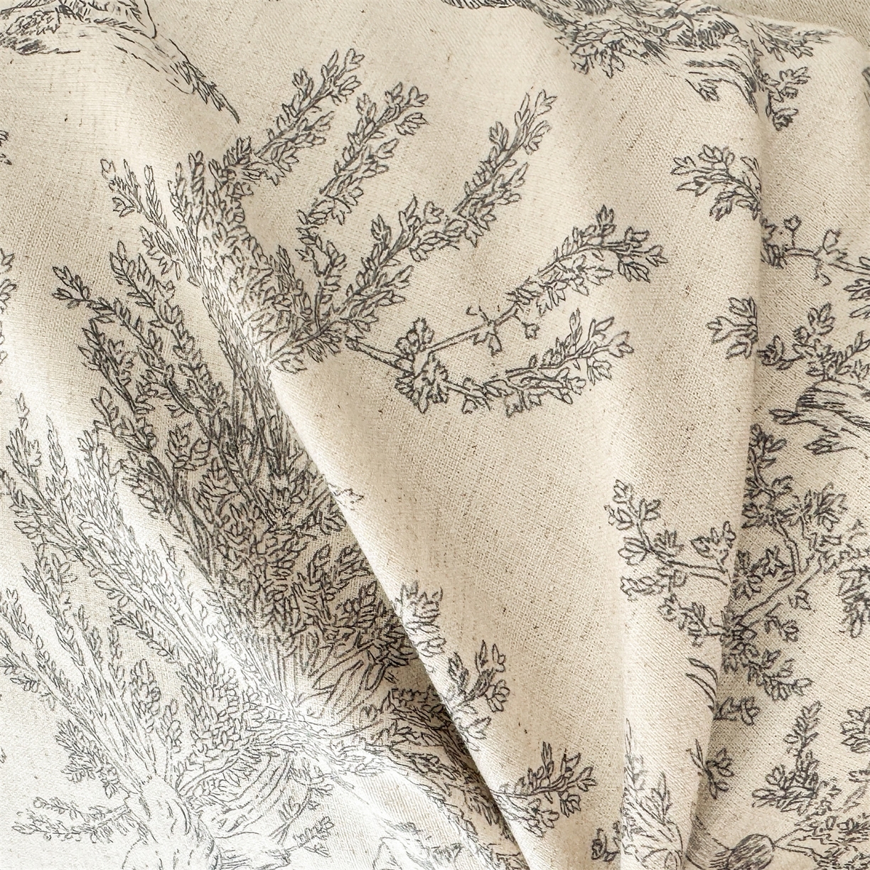 91家纺网 家纺一手货源 找家纺 麦肯锡 2025新款棉麻古朴荞麦两用枕  枕头枕芯 田园灰/只