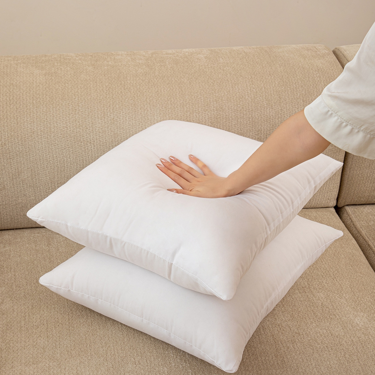 91家纺网 家纺一手货源 找家纺 （总）沐沐家纺 2025新款磨毛抱枕芯