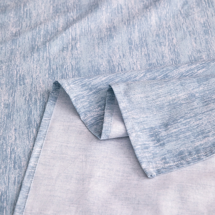 91家纺网 家纺一手货源 找家纺 春皖家纺 2025新款棉天丝纯色刺绣四件套单品系列-单床单 宝绮蓝