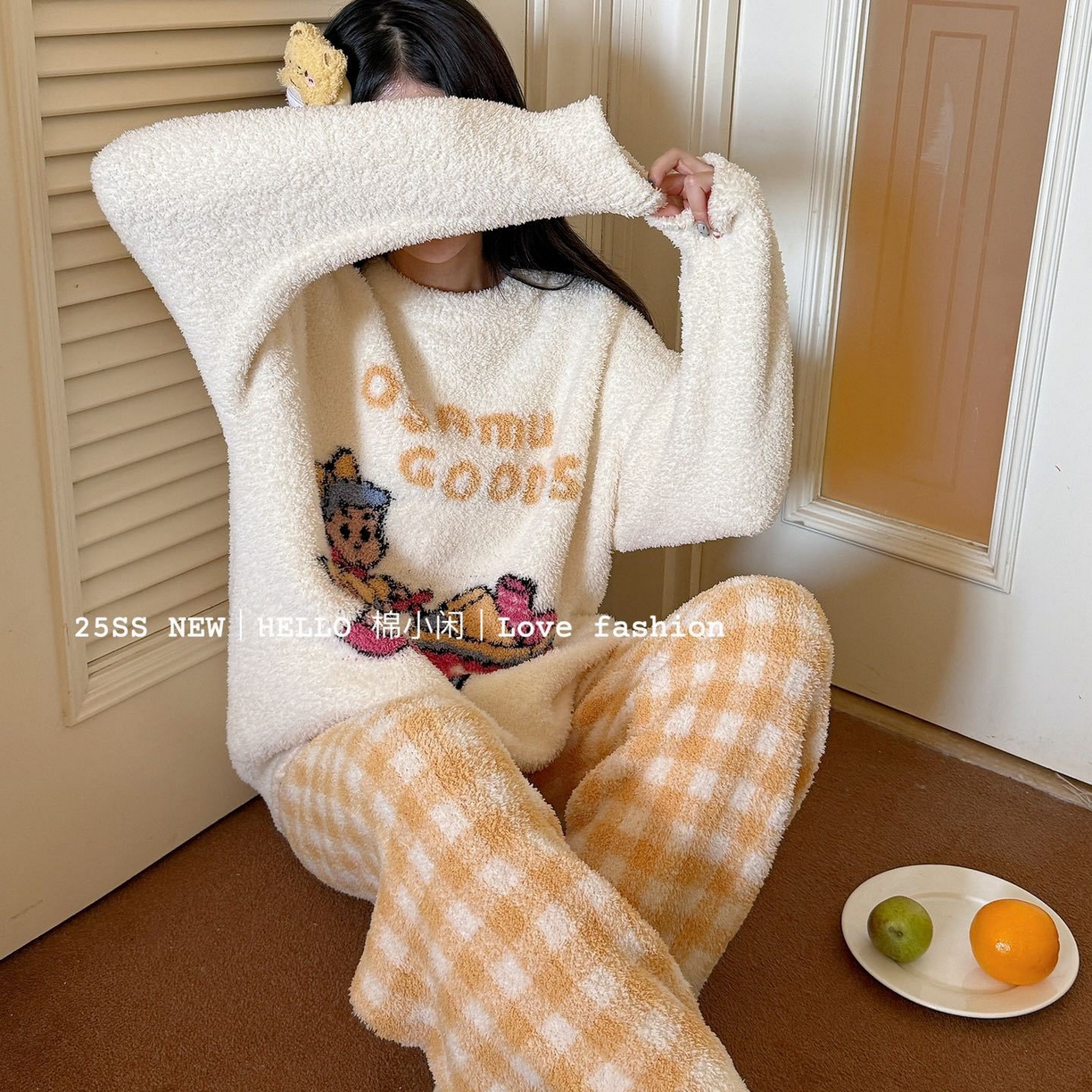 91家纺网 家纺一手货源 找家纺 妍景家居生活馆 2025新款软绵绵-小女孩推车 黄色