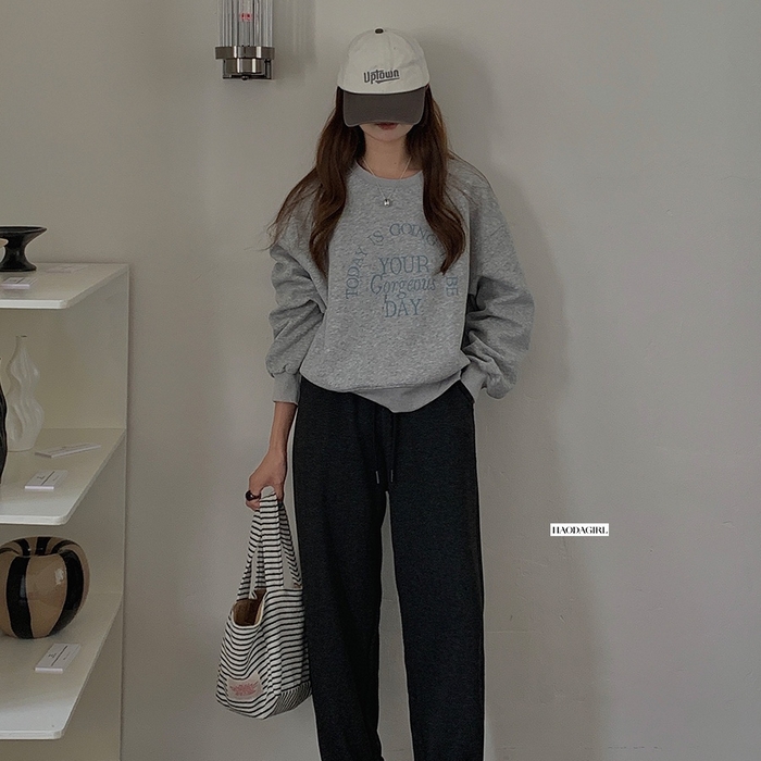 91家纺网 家纺一手货源 找家纺 妍景家居生活馆 2025新款羊绒奶奶裤 黑色