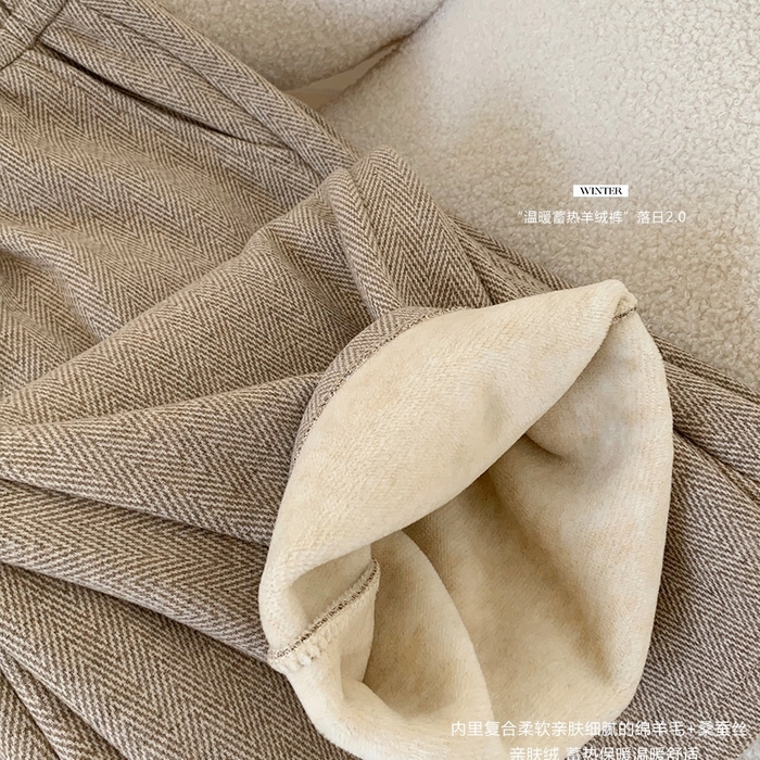 91家纺网 家纺一手货源 找家纺 （总）妍景家居生活馆 2025新款羊绒奶奶裤