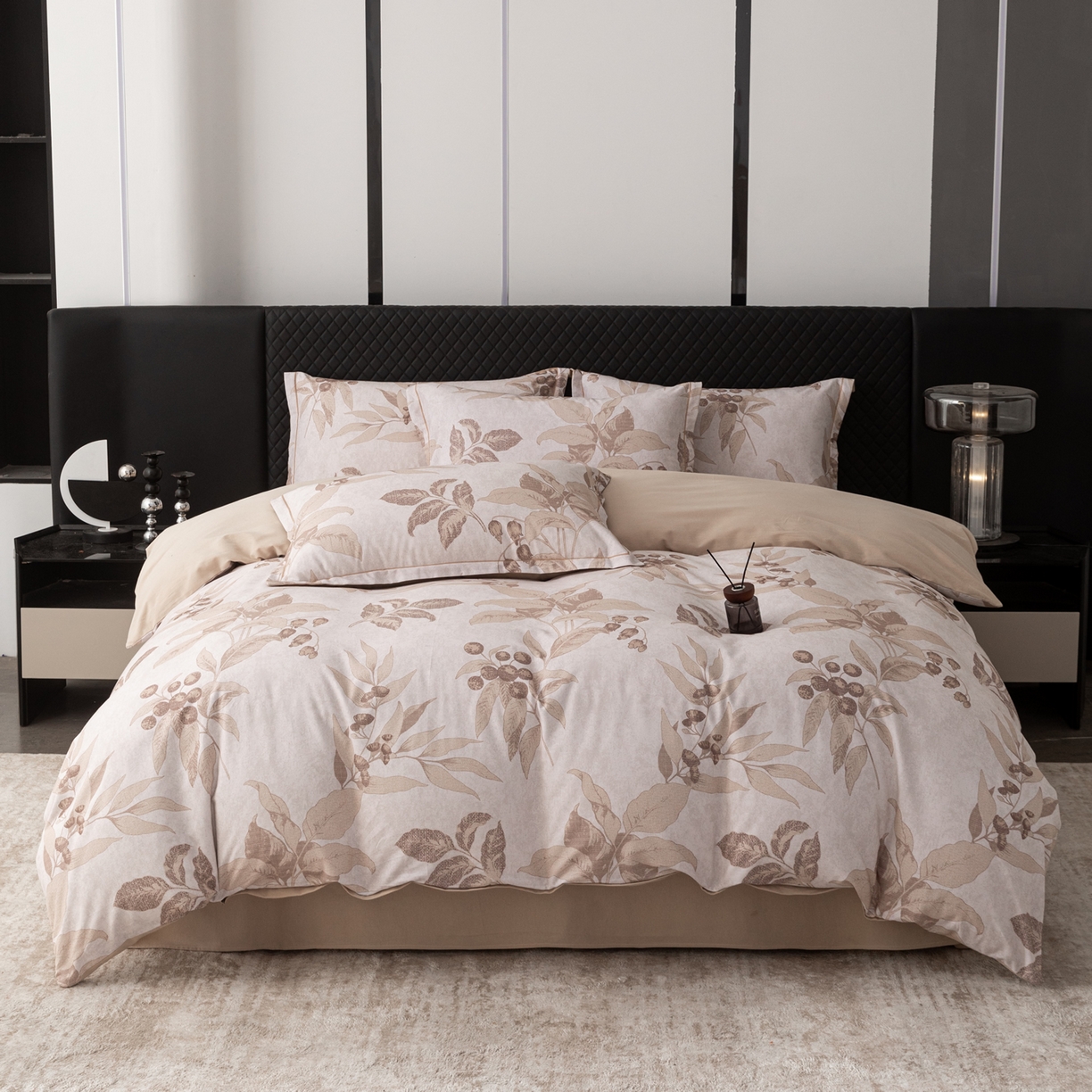 91家纺网 家纺一手货源 找家纺 （总）贝兰仙奴 2025新款全棉磨毛多规格系列四件套