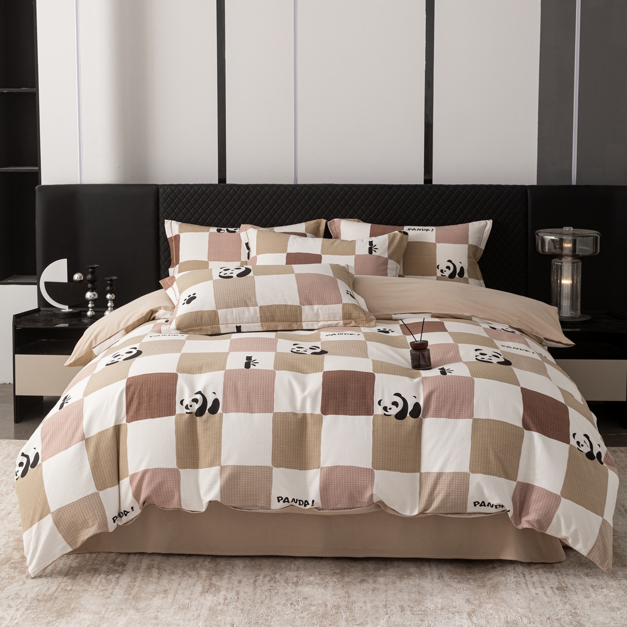 91家纺网 家纺一手货源 找家纺 （总）贝兰仙奴 2025新款全棉磨毛多规格系列四件套