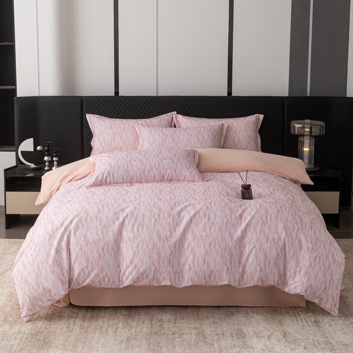 91家纺网 家纺一手货源 找家纺 （总）贝兰仙奴 2025新款全棉磨毛多规格系列四件套