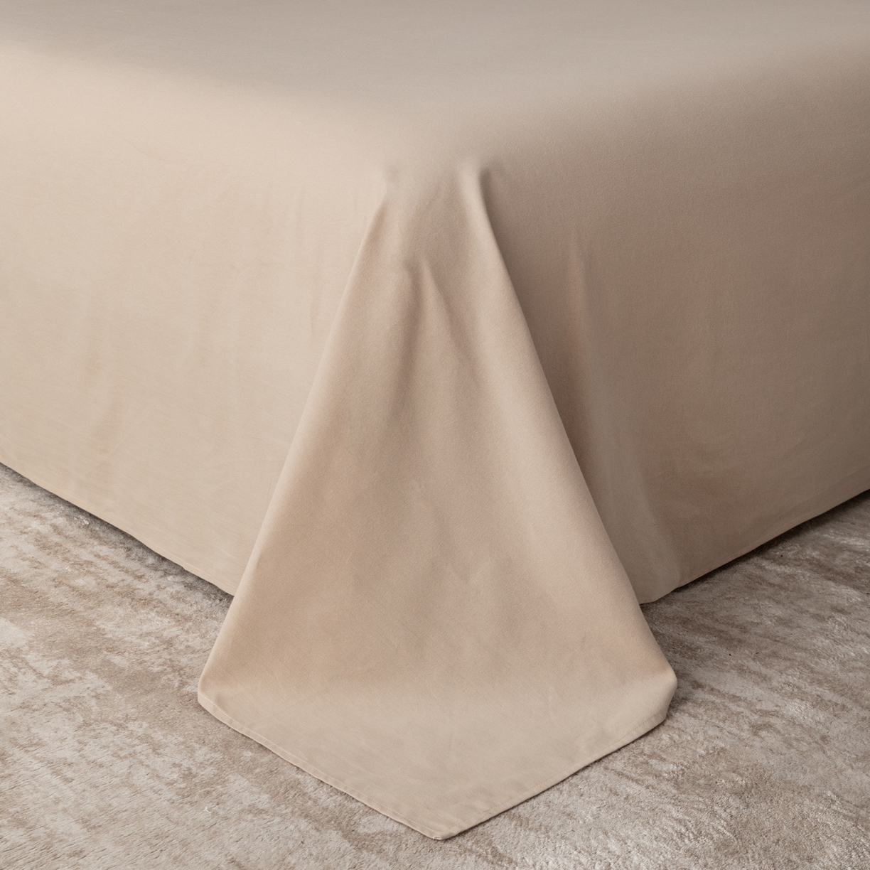 91家纺网 家纺一手货源 找家纺 贝兰仙奴 2025新款全棉磨毛多规格系列四件套 安梦咖