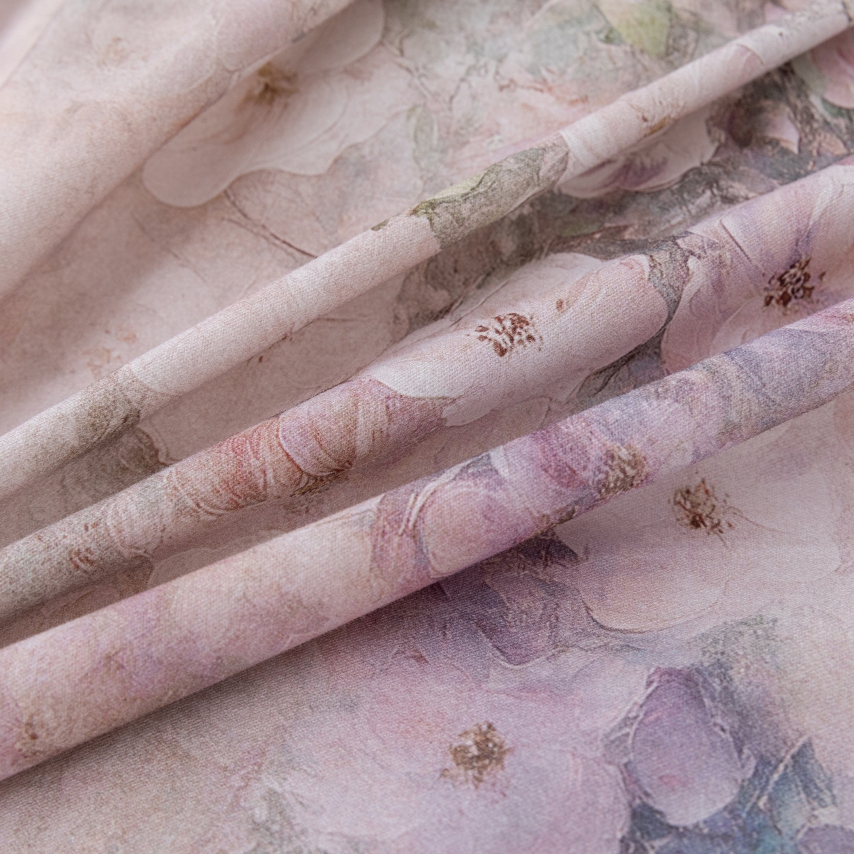 91家纺网 家纺一手货源 找家纺 贝兰仙奴 2025新款全棉磨毛多规格系列四件套 花曲里粉