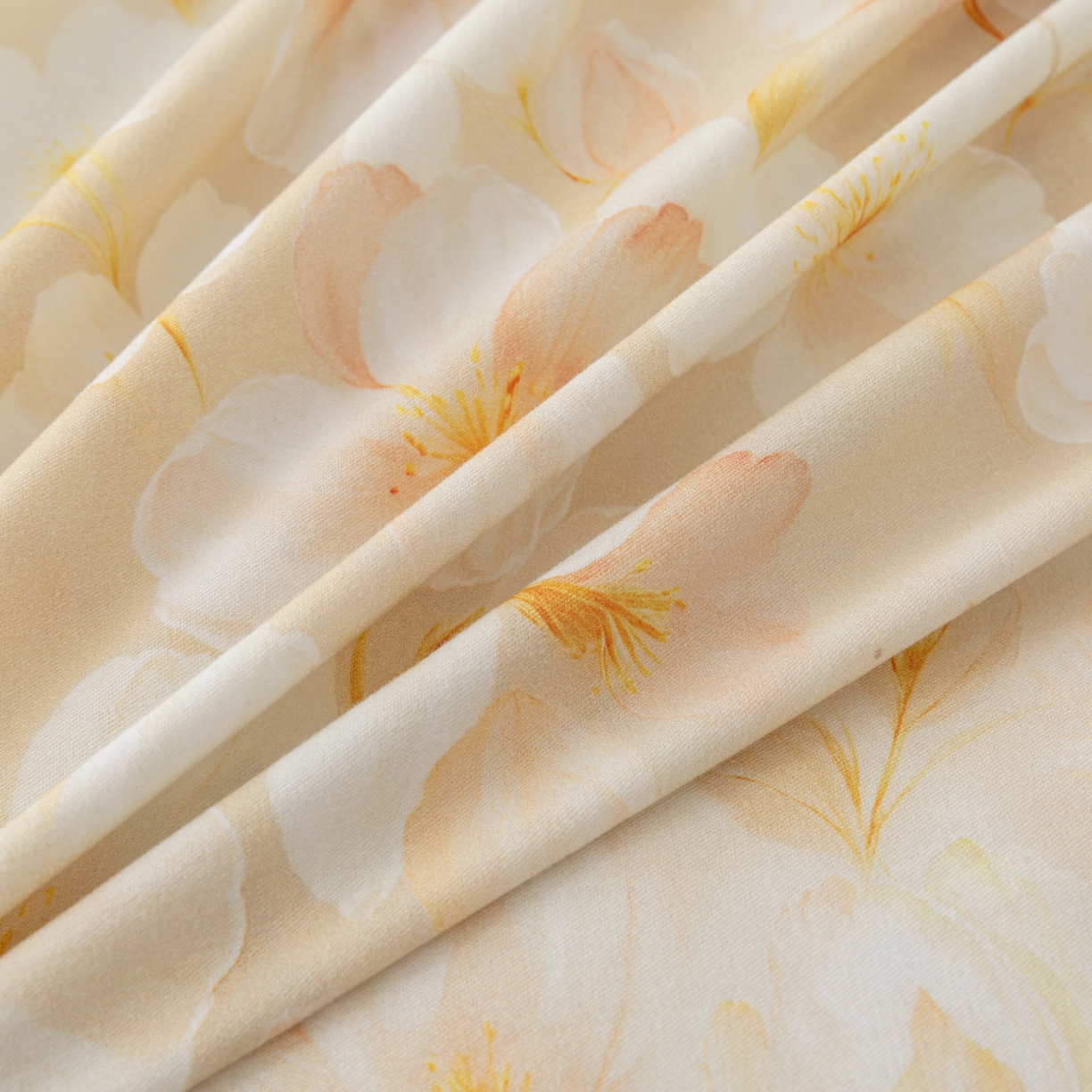 91家纺网 家纺一手货源 找家纺 贝兰仙奴 2025新款全棉磨毛多规格系列四件套 寂香米