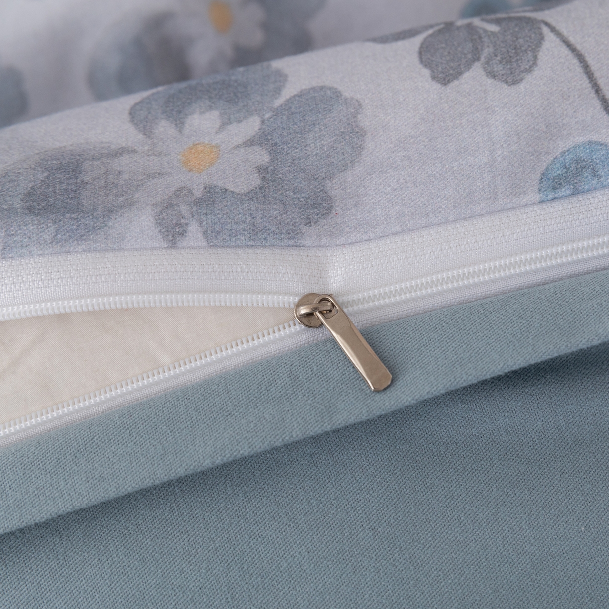 91家纺网 家纺一手货源 找家纺 贝兰仙奴 2025新款全棉磨毛多规格系列单被套 春风恋影灰