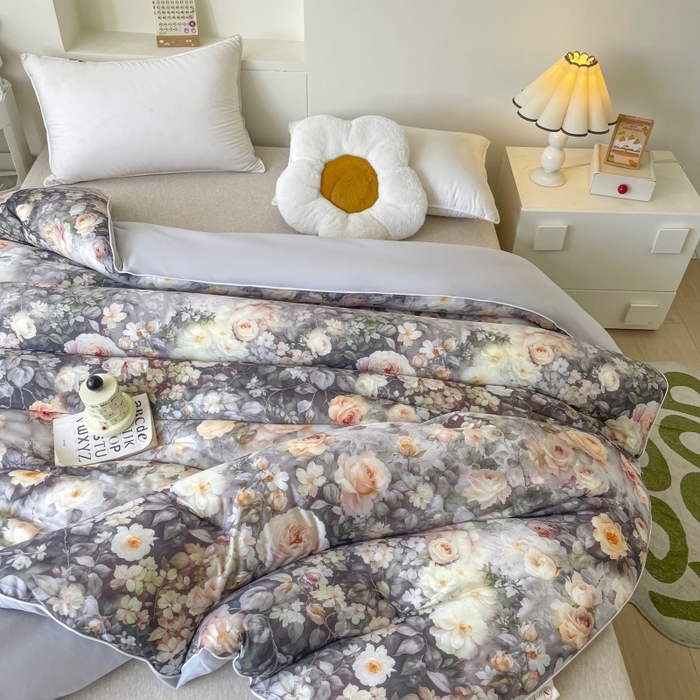 91家纺网 家纺一手货源 找家纺 （总）小禹仔家纺  2025新款亲肤柔软大豆被数码印花针织棉大豆被冬被子被芯春秋被