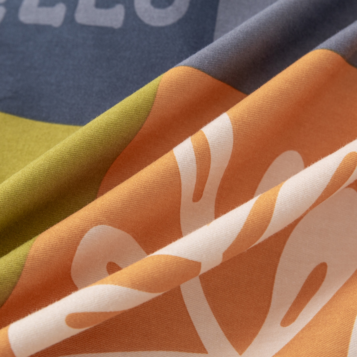 91家纺网 家纺一手货源 找家纺 贝兰仙奴 2025新款全棉磨毛多规格系列单被套 叶梦格调