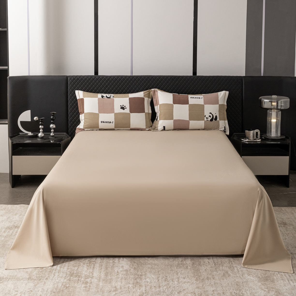 91家纺网 家纺一手货源 找家纺 （总）贝兰仙奴 2025新款全棉磨毛多规格系列单床单