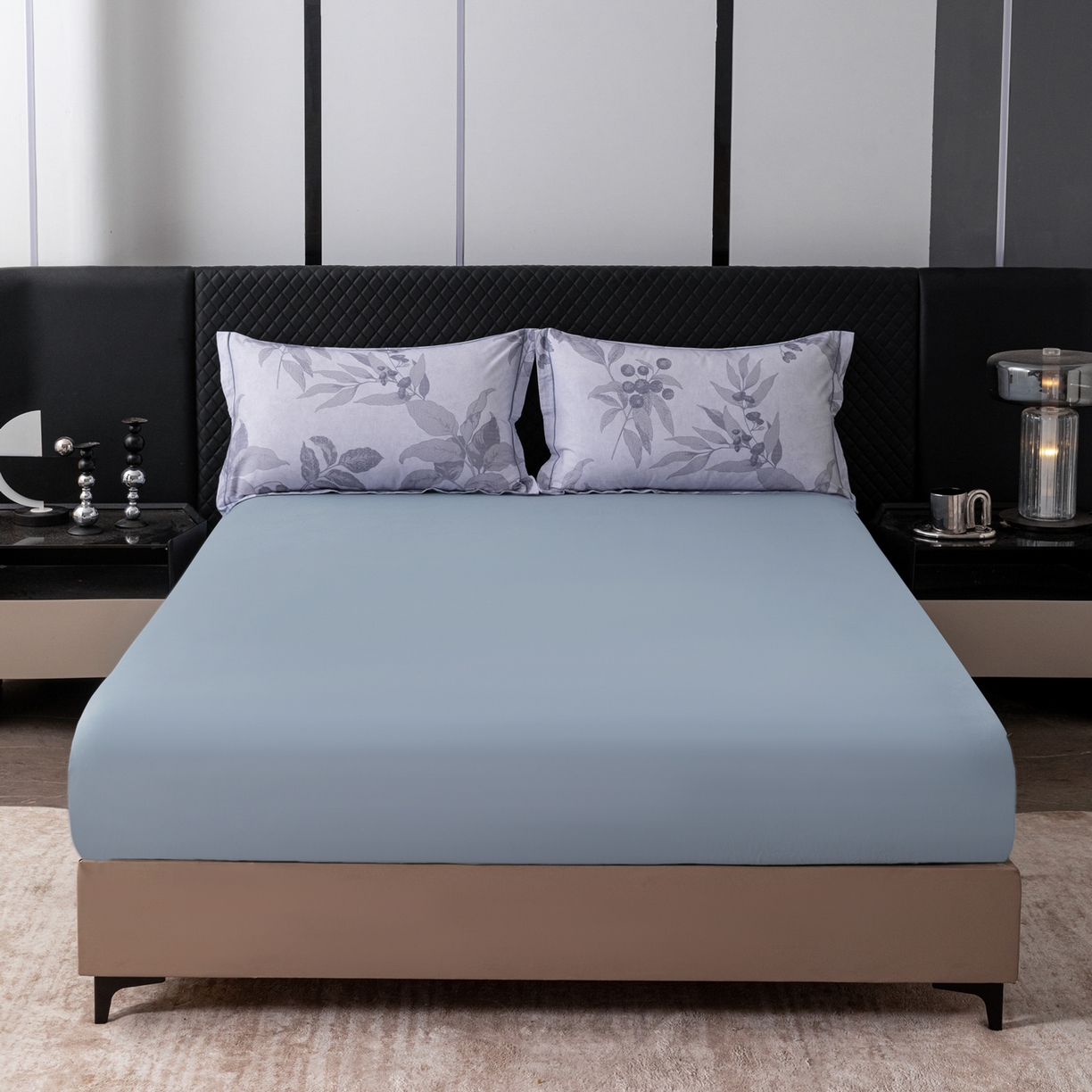 91家纺网 家纺一手货源 找家纺 （总）贝兰仙奴 2025新款全棉磨毛多规格系列单床笠