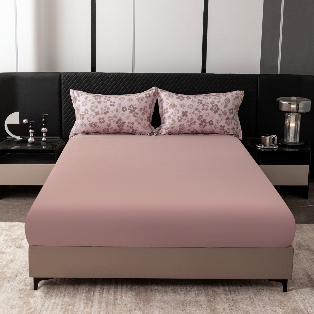 91家纺网 家纺一手货源 找家纺 （总）贝兰仙奴 2025新款全棉磨毛多规格系列单床笠