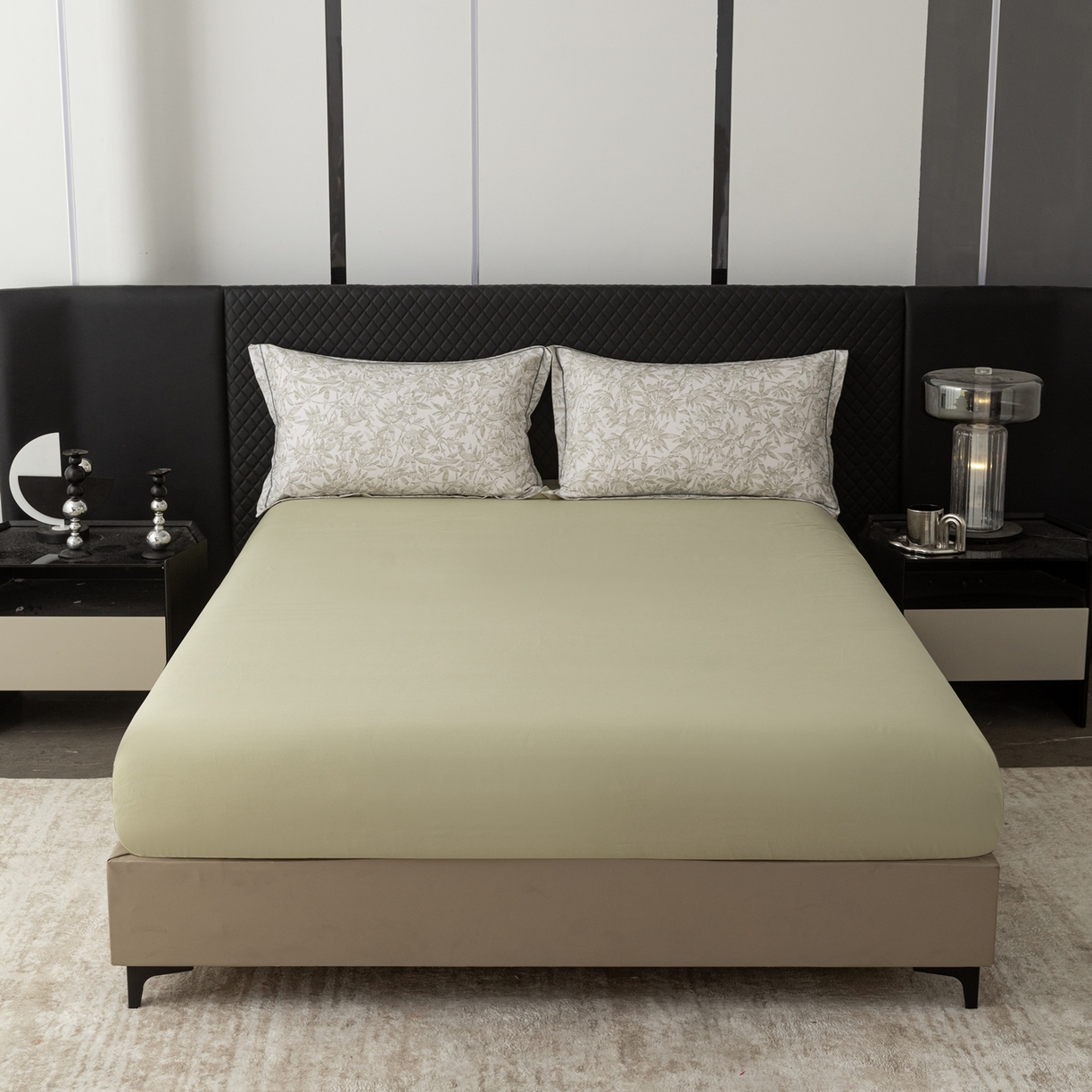 91家纺网 家纺一手货源 找家纺 （总）贝兰仙奴 2025新款全棉磨毛多规格系列单床笠