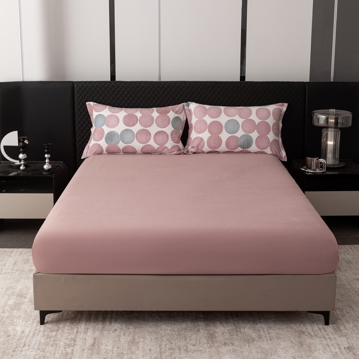 91家纺网 家纺一手货源 找家纺 （总）贝兰仙奴 2025新款全棉磨毛多规格系列单床笠