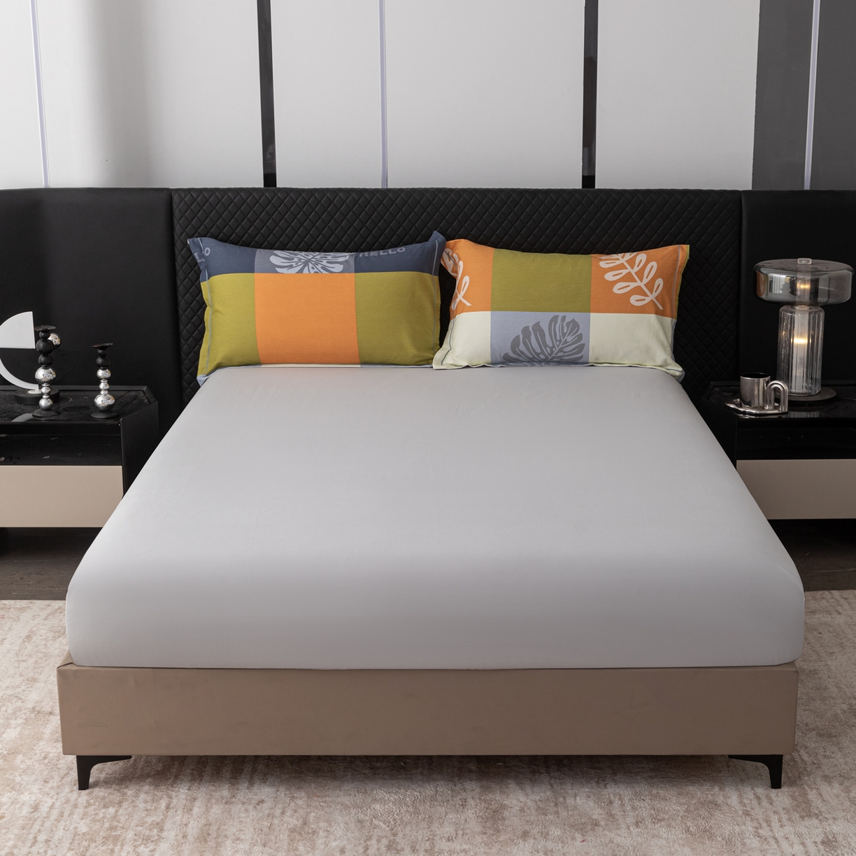 91家纺网 家纺一手货源 找家纺 （总）贝兰仙奴 2025新款全棉磨毛多规格系列单床笠