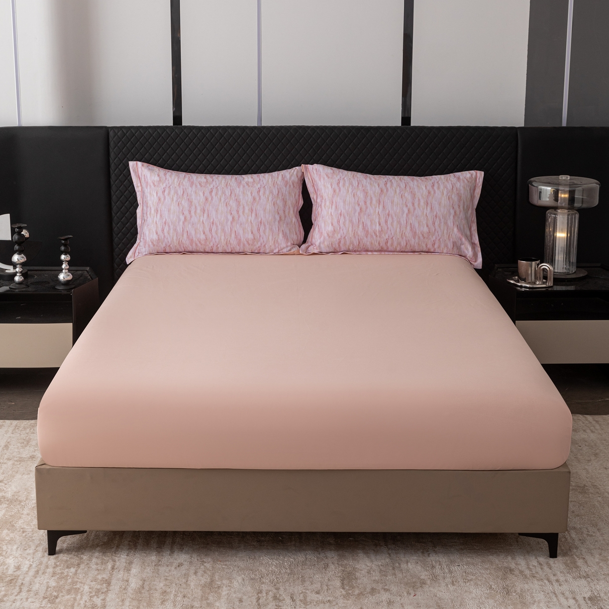 91家纺网 家纺一手货源 找家纺 （总）贝兰仙奴 2025新款全棉磨毛多规格系列单床笠