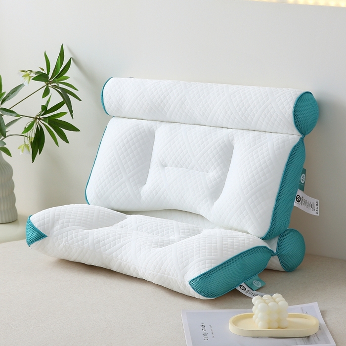 91家纺网 家纺一手货源 找家纺 （总）珍贝家纺 2025新款反牵引颈椎枕枕头枕芯