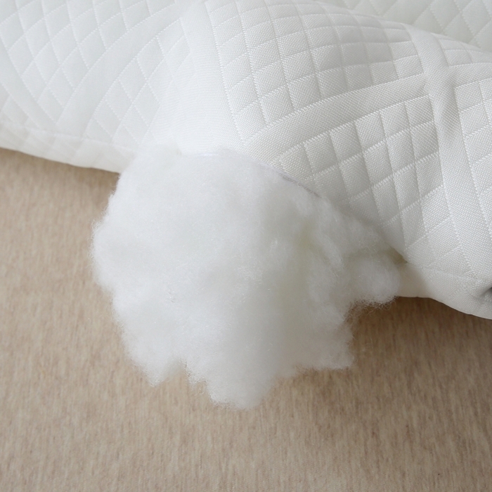 91家纺网 家纺一手货源 找家纺 珍贝家纺 2025新款反牵引颈椎枕枕头枕芯 颈枕-咖色边