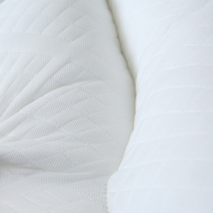 91家纺网 家纺一手货源 找家纺 珍贝家纺 2025新款反牵引颈椎枕枕头枕芯 颈枕-蓝色边