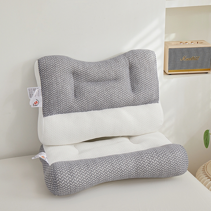 （总）云眠枕芯 2025新款反牵引颈椎枕头枕芯成人肩颈枕单人助眠按摩枕头芯