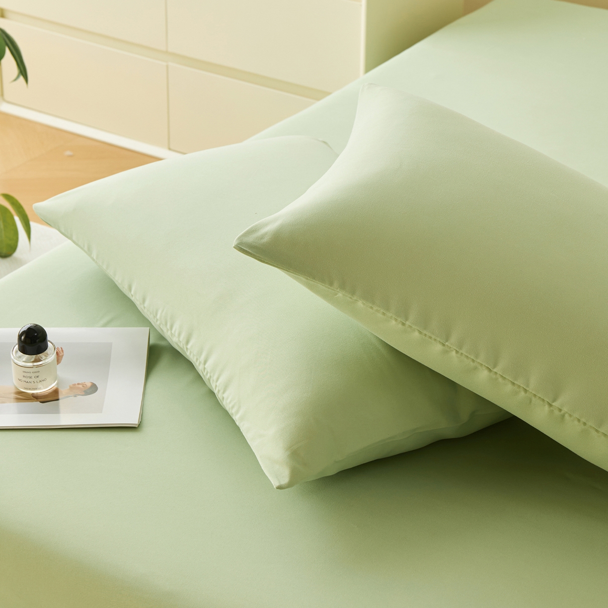 91家纺网 家纺一手货源 找家纺 （总）青泽家纺 2025新款A类亲肤水洗棉纯色床单单品床单单件单床单