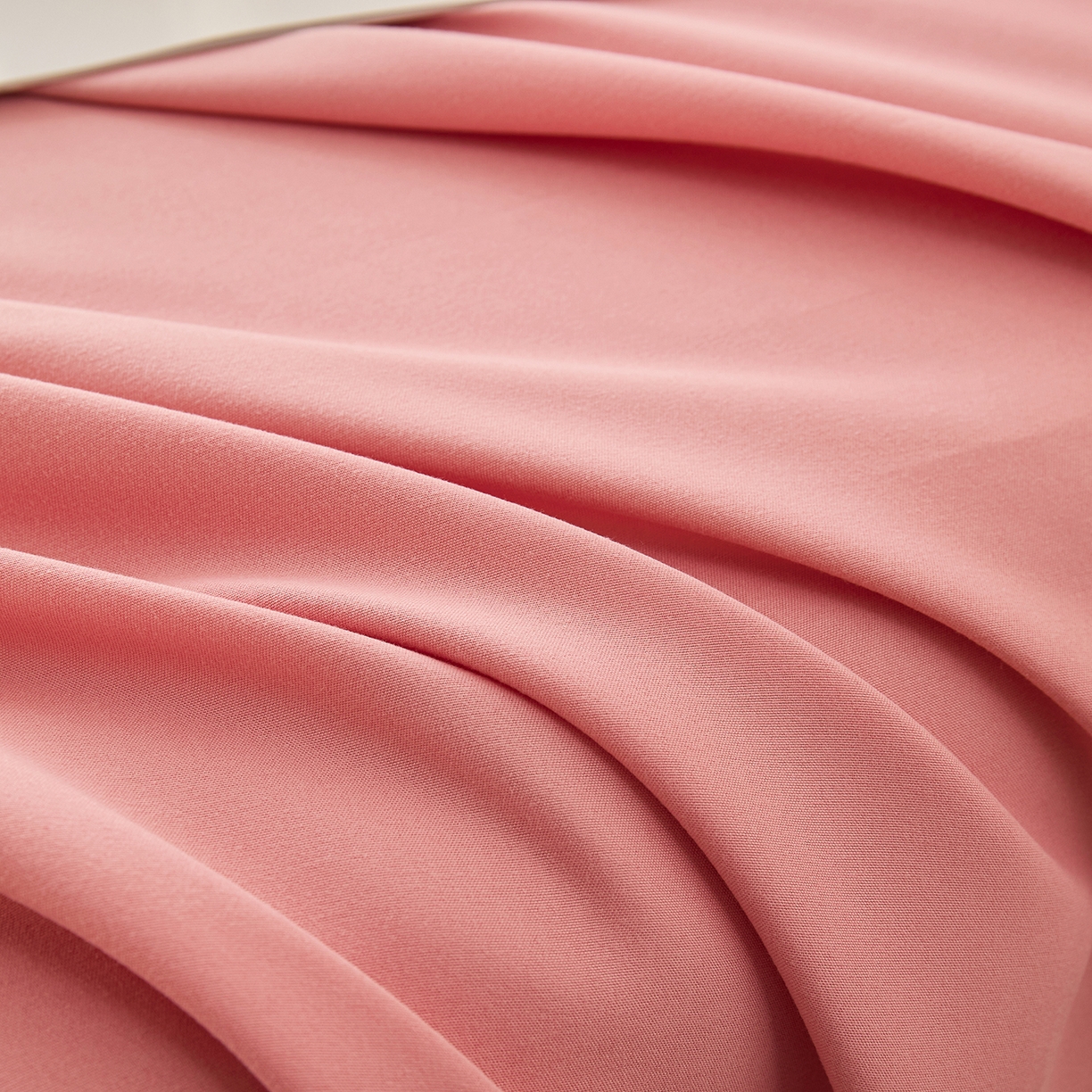 91家纺网 家纺一手货源 找家纺 青泽家纺 2025新款A类亲肤水洗棉纯色床单单品床单单件单床单 玫粉色