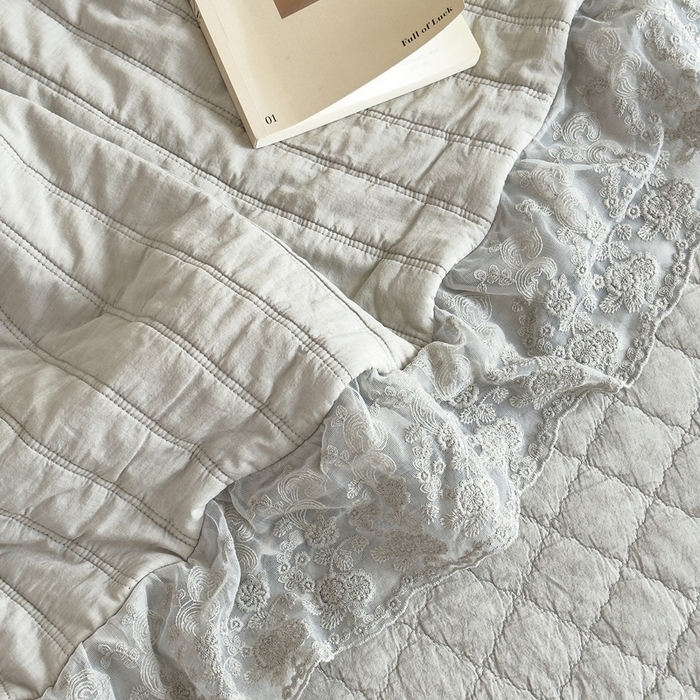 91家纺网 家纺一手货源 找家纺 （总）上喜 2025新款六代砂洗床盖三件套+多功能夏被