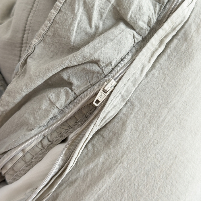 91家纺网 家纺一手货源 找家纺 （总）上喜 2025新款六代砂洗床盖三件套+多功能夏被