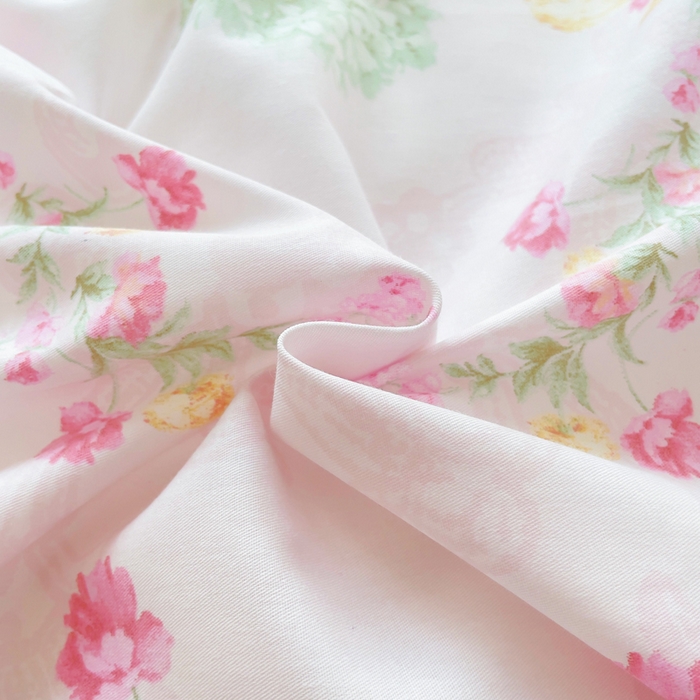 91家纺网 家纺一手货源 找家纺 集布 2025新款12868全棉喷气印花四件套 椿野初见