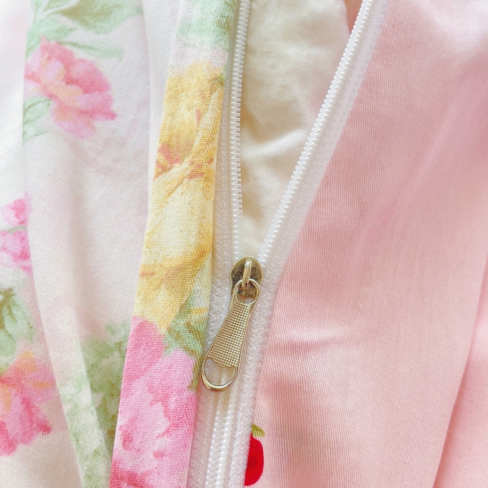 91家纺网 家纺一手货源 找家纺 集布 2025新款12868全棉喷气印花四件套 椿野初见