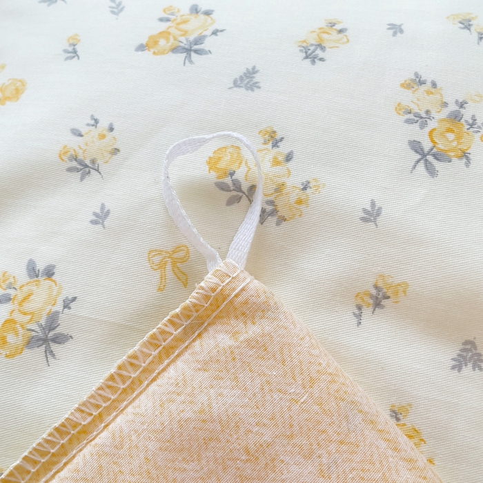 91家纺网 家纺一手货源 找家纺 集布 2025新款12868全棉喷气印花四件套 茉莉花