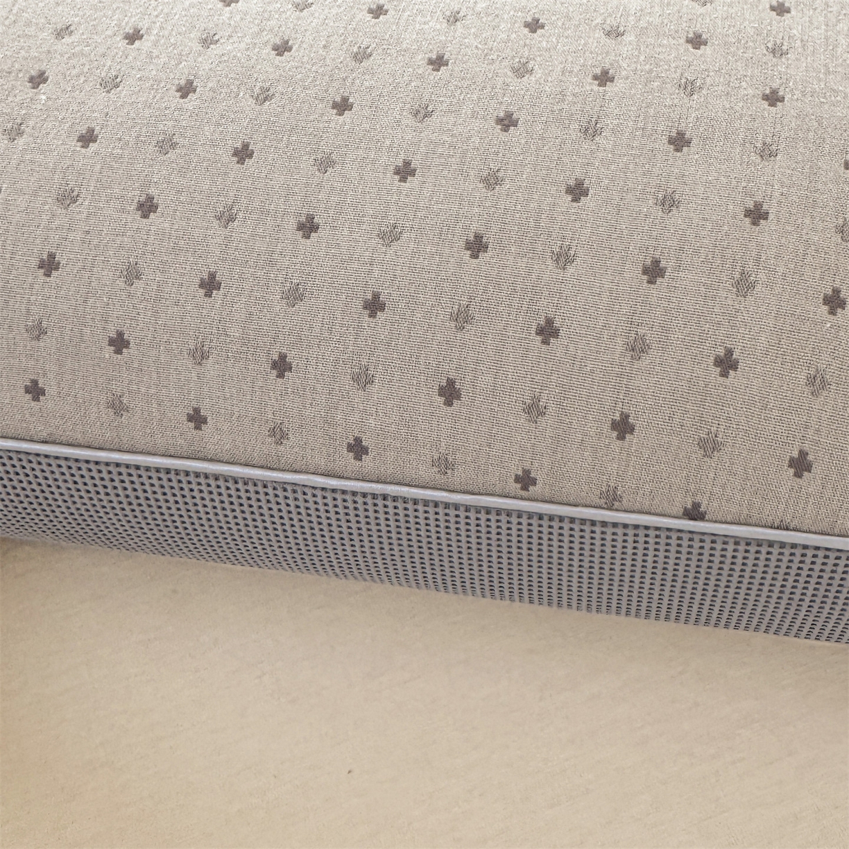 91家纺网 家纺一手货源 找家纺 麦肯锡 2025新款伴眠主义双层纱纯荞麦枕 枕头枕芯 灰色