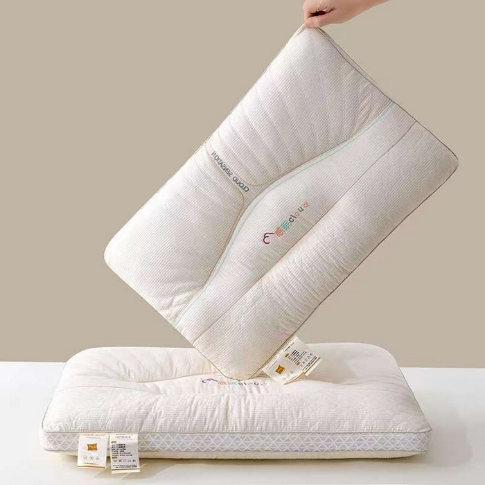 木子晗 2025新款雪尼绒云感眠枕头枕芯 雪尼绒云感眠-白色