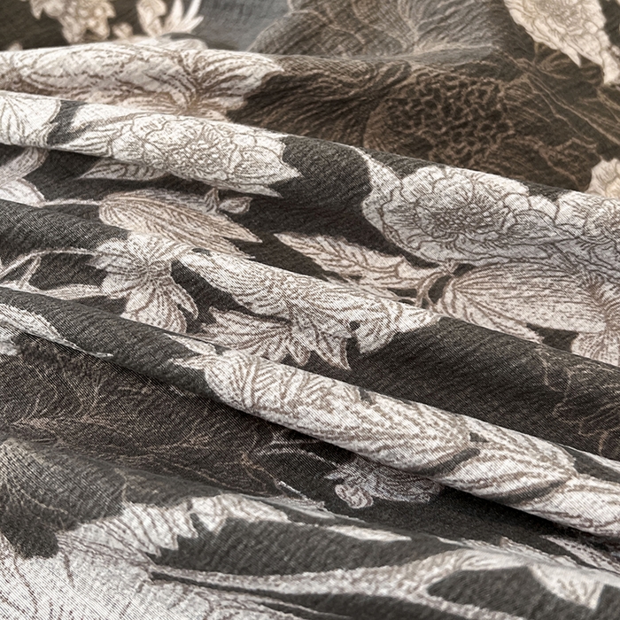 91家纺网 家纺一手货源 找家纺 梦舒羽 2025新款A类原麻四件套蕾丝花边加厚被套1.5m床单床笠宿舍双人床套件 浮绘花影-白