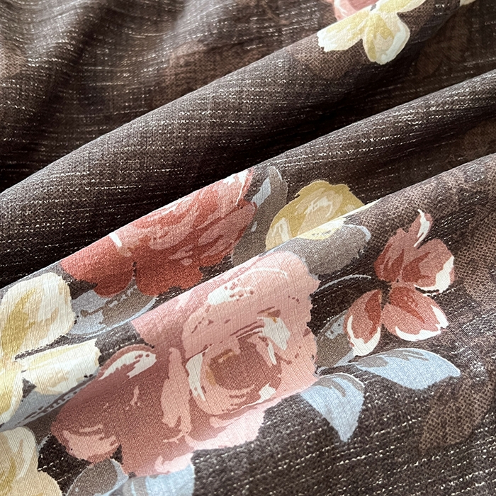 91家纺网 家纺一手货源 找家纺 圣比熊 2025新款原麻蕾丝花边四件套 繁花