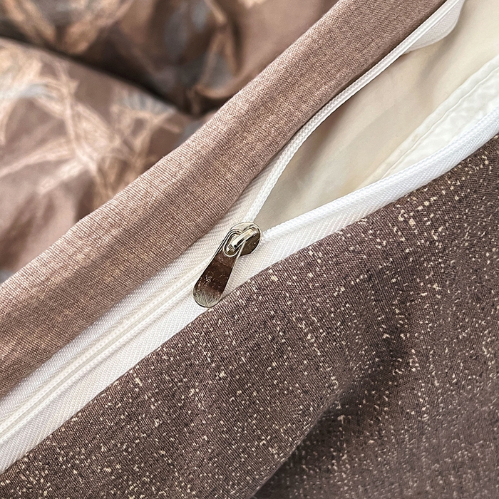 91家纺网 家纺一手货源 找家纺 圣比熊 2025新款原麻蕾丝花边四件套 金枝玉叶