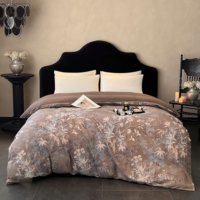 91家纺网 家纺一手货源 找家纺 （总）圣比熊 2025新款原麻亲肤单品被套单件被套