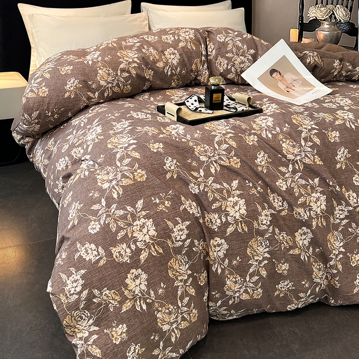 91家纺网 家纺一手货源 找家纺 （总）圣比熊 2025新款原麻亲肤单品被套单件被套