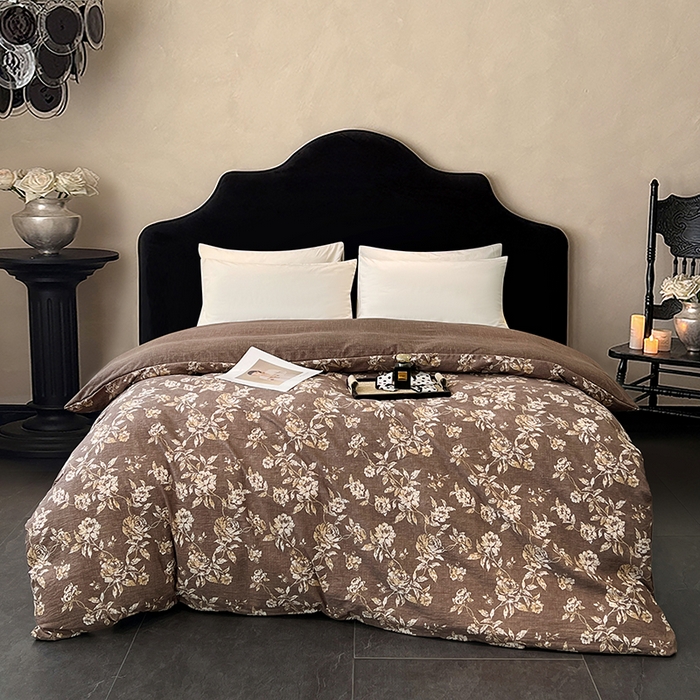 圣比熊 2025新款原麻亲肤单品被套单件被套 秋日