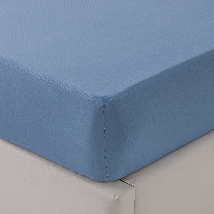 91家纺网 家纺一手货源 找家纺 卡诗兰 2025新款外贸跨境电商亚马逊速卖通单床笠三件套欧美尺寸多多跨境平台TEMU SHEIN 海蓝