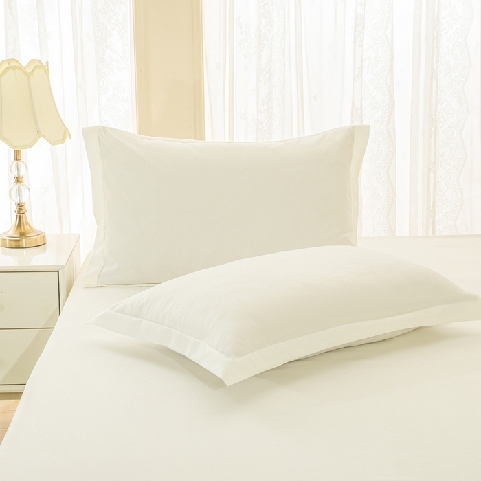 91家纺网 家纺一手货源 找家纺 卡诗兰 2025新款外贸跨境电商亚马逊速卖通单床笠三件套欧美尺寸多多跨境平台TEMU SHEIN 米白