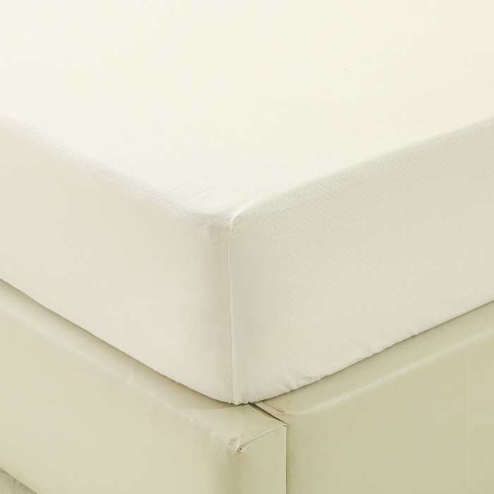 91家纺网 家纺一手货源 找家纺 卡诗兰 2025新款外贸跨境电商亚马逊速卖通单床笠三件套欧美尺寸多多跨境平台TEMU SHEIN 米白