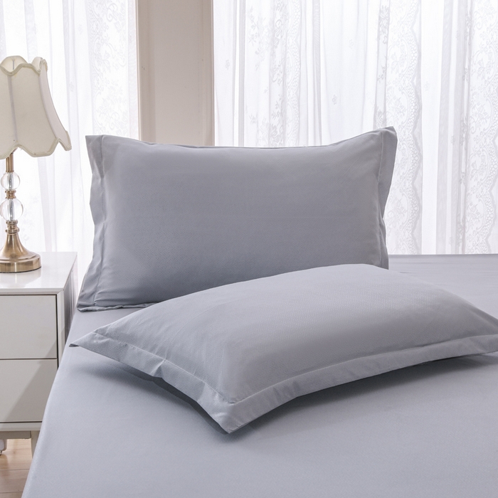 91家纺网 家纺一手货源 找家纺 卡诗兰 2025新款外贸跨境电商亚马逊速卖通单床笠三件套欧美尺寸多多跨境平台TEMU SHEIN 浅灰