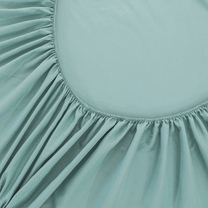 91家纺网 家纺一手货源 找家纺 卡诗兰 2025新款外贸跨境电商亚马逊速卖通单床笠三件套欧美尺寸多多跨境平台TEMU SHEIN 松绿