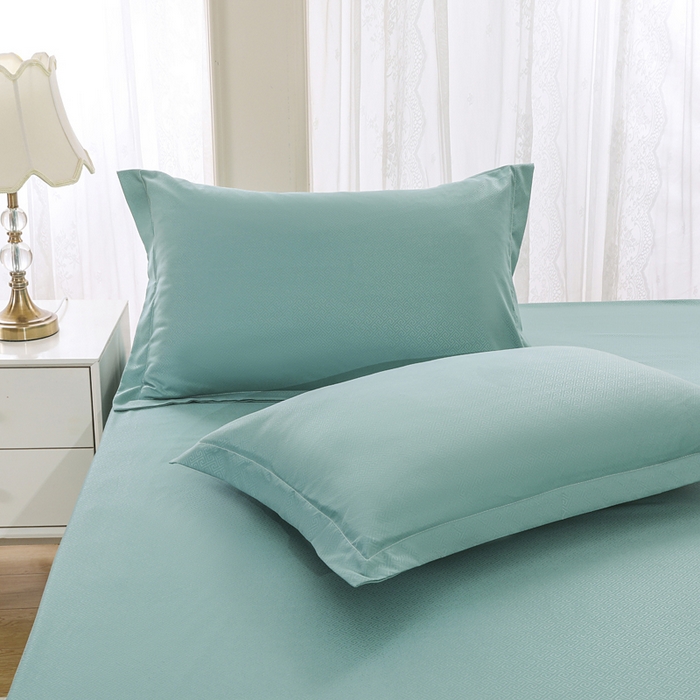 91家纺网 家纺一手货源 找家纺 卡诗兰 2025新款外贸跨境电商亚马逊速卖通单床笠三件套欧美尺寸多多跨境平台TEMU SHEIN 松绿