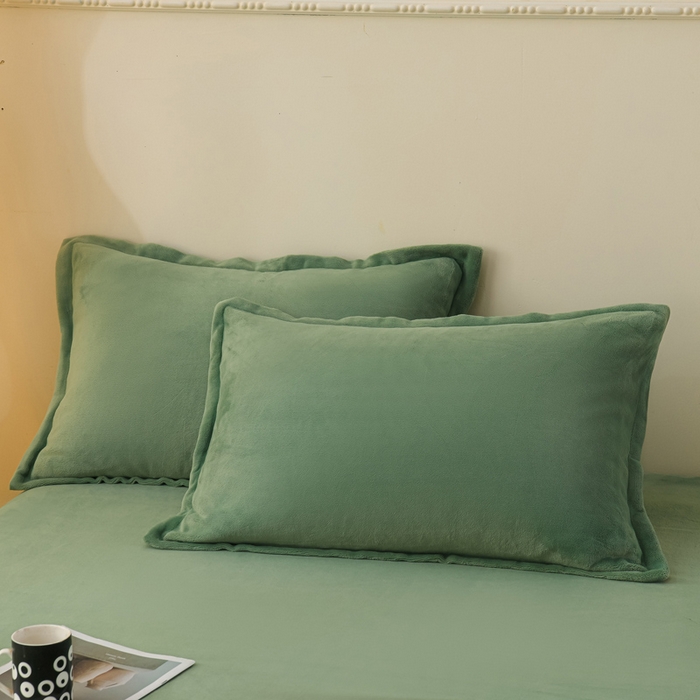 91家纺网 家纺一手货源 找家纺 （总）湘之帛 2025新款高克重纯色牛奶绒床单