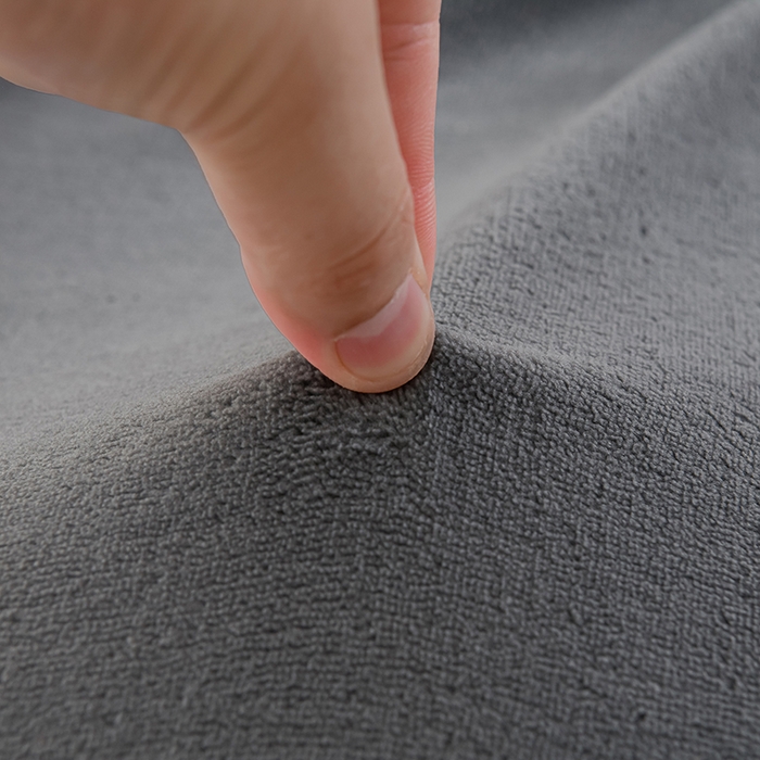 91家纺网 家纺一手货源 找家纺 湘之帛 2025新款高克重纯色牛奶绒床单 浅灰