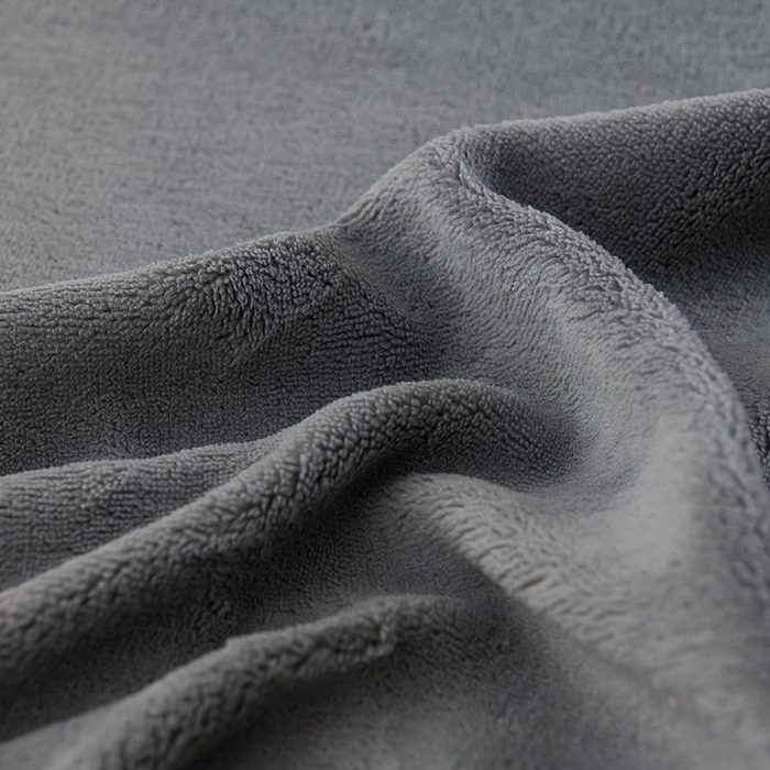 91家纺网 家纺一手货源 找家纺 湘之帛 2025新款高克重纯色牛奶绒床单 浅灰